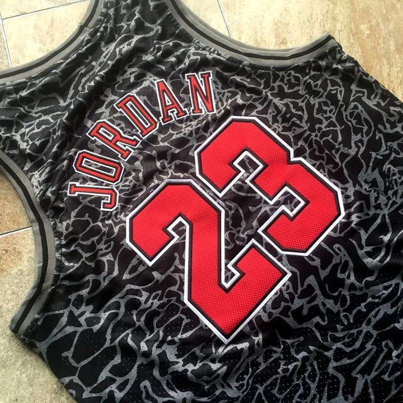 1996/97 Chicago Bulls JORDAN #23 Black Classics Basketball Jersey (Closely Stitched)