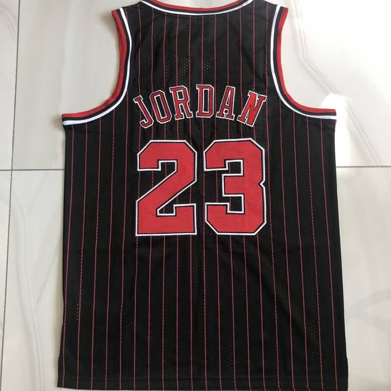 1996/97 Chicago Bulls JORDAN #23 Black Classics Basketball Jersey (Closely Stitched) 02