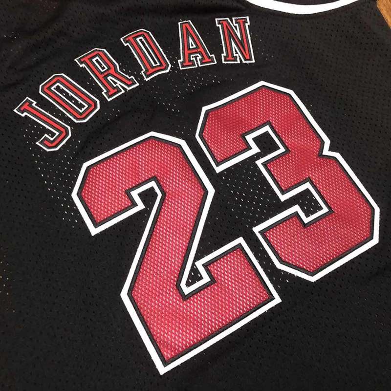 1996/97 Chicago Bulls JORDAN #23 Black Finals Classics Basketball Jersey (Closely Stitched)