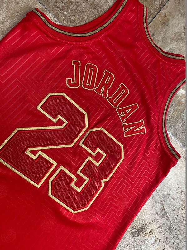 1996/97 Chicago Bulls JORDAN #23 Red Classics Basketball Jersey (Closely Stitched)