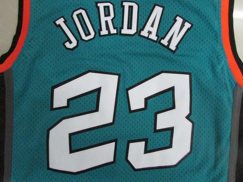 1996 Chicago Bulls JORDAN #23 Green All Star Classics Basketball Jersey (Stitched)