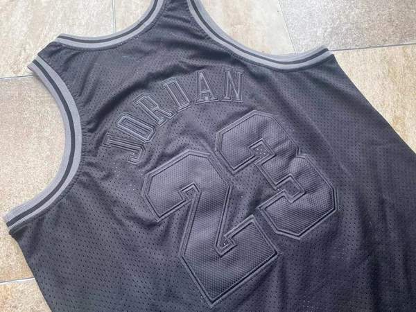 1997/98 Chicago Bulls JORDAN #23 Black Classics Basketball Jersey 04 (Closely Stitched)