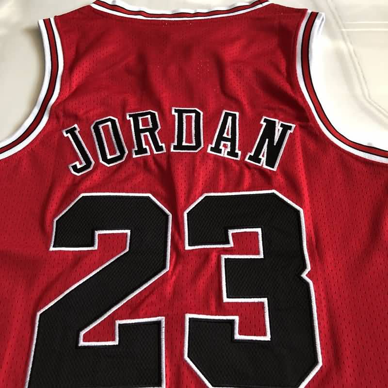 1997/98 Chicago Bulls JORDAN #23 Red Finals Classics Basketball Jersey (Closely Stitched)