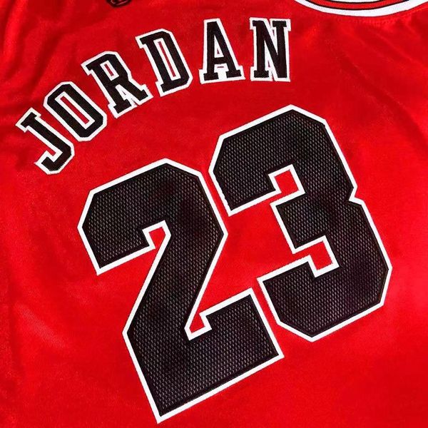 1997/98 Chicago Bulls JORDAN #23 Red Classics Basketball Jersey (Closely Stitched) 02