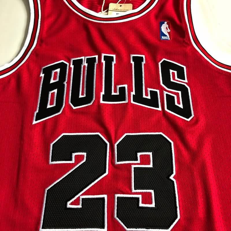 1997/98 Chicago Bulls JORDAN #23 Red Classics Basketball Jersey 03 (Closely Stitched)