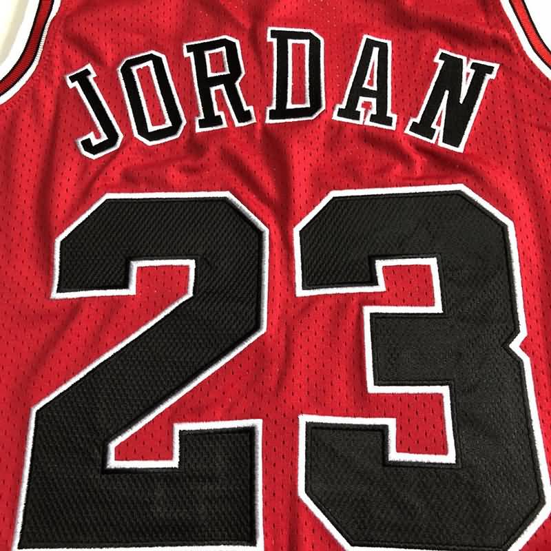 1997/98 Chicago Bulls JORDAN #23 Red Classics Basketball Jersey 03 (Closely Stitched)