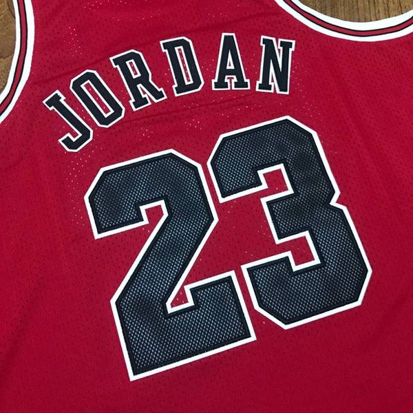 1997/98 Chicago Bulls JORDAN #23 Red Finals Classics Basketball Jersey (Closely Stitched)