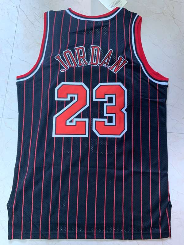 1997/98 Chicago Bulls JORDAN #23 Black Classics Basketball Jersey (Stitched)