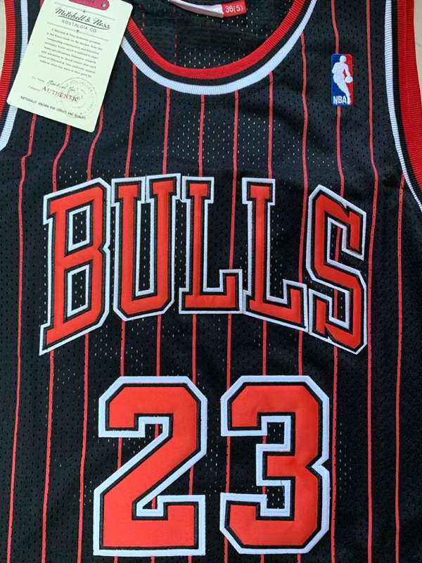 1997/98 Chicago Bulls JORDAN #23 Black Classics Basketball Jersey (Stitched)