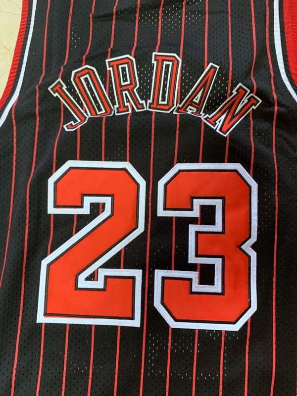 1997/98 Chicago Bulls JORDAN #23 Black Classics Basketball Jersey (Stitched)