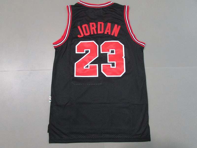 1997/98 Chicago Bulls JORDAN #23 Black Classics Basketball Jersey 02 (Stitched)