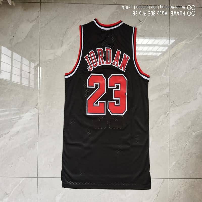 1997/98 Chicago Bulls JORDAN #23 Black Finals Classics Basketball Jersey (Stitched)