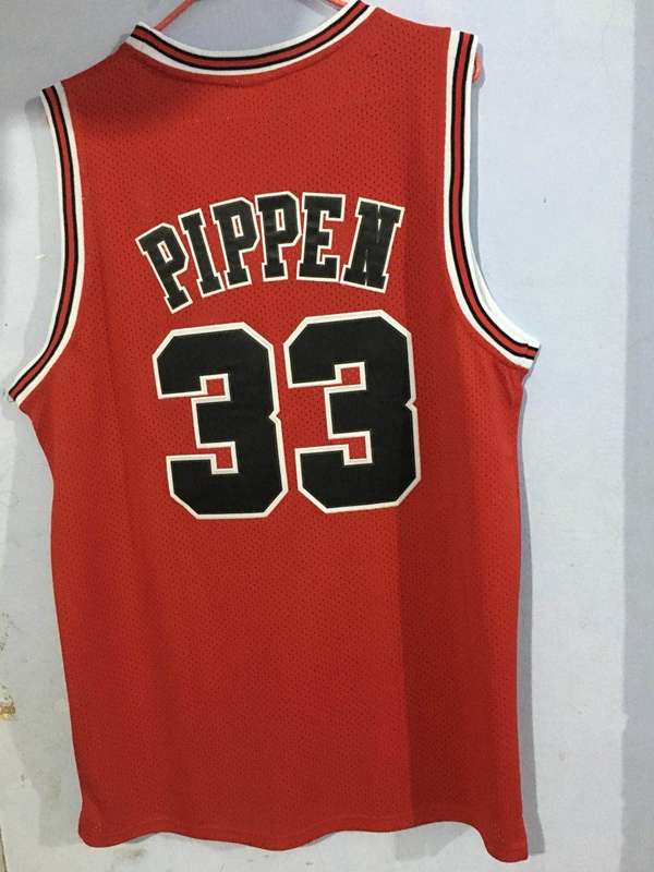 1997/98 Chicago Bulls PIPPEN #33 Red Classics Basketball Jersey (Stitched)