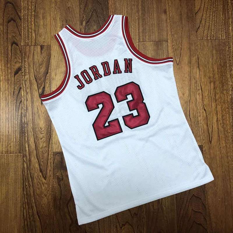 1997 Chicago Bulls JORDAN #23 White All Star Classics Basketball Jersey (Closely Stitched)