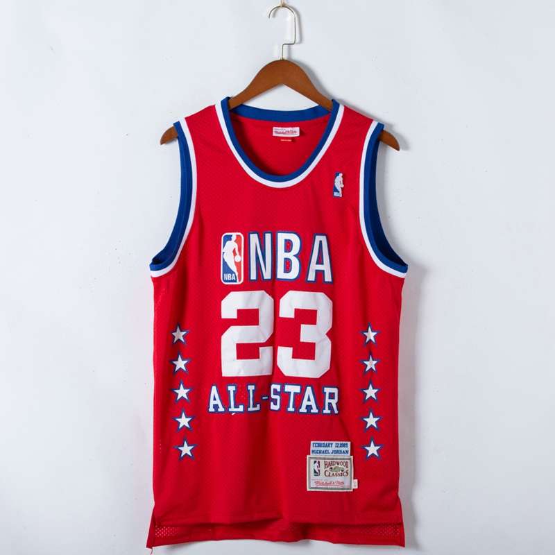 1998 Chicago Bulls JORDAN #23 Red All Star Classics Basketball Jersey (Stitched)