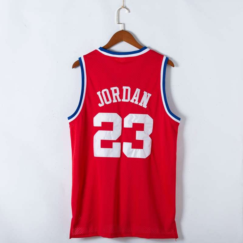 1998 Chicago Bulls JORDAN #23 Red All Star Classics Basketball Jersey (Stitched)