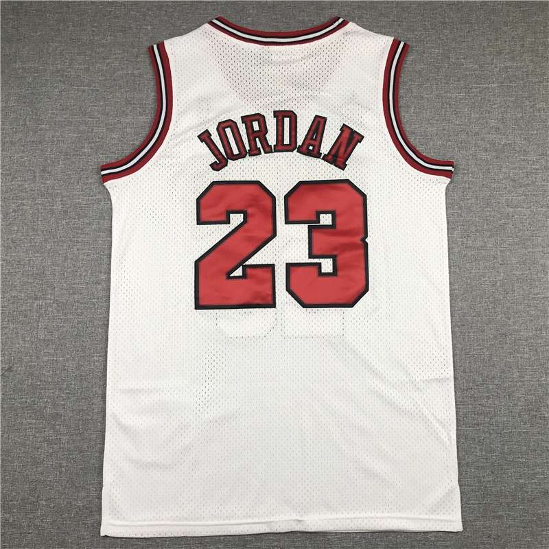 1998 Chicago Bulls JORDAN #23 White All Star Classics Basketball Jersey 02 (Stitched)