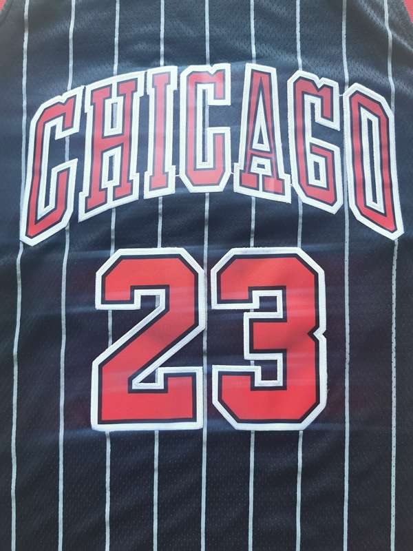 Chicago Bulls JORDAN #23 Black Classics Basketball Jersey (Stitched)