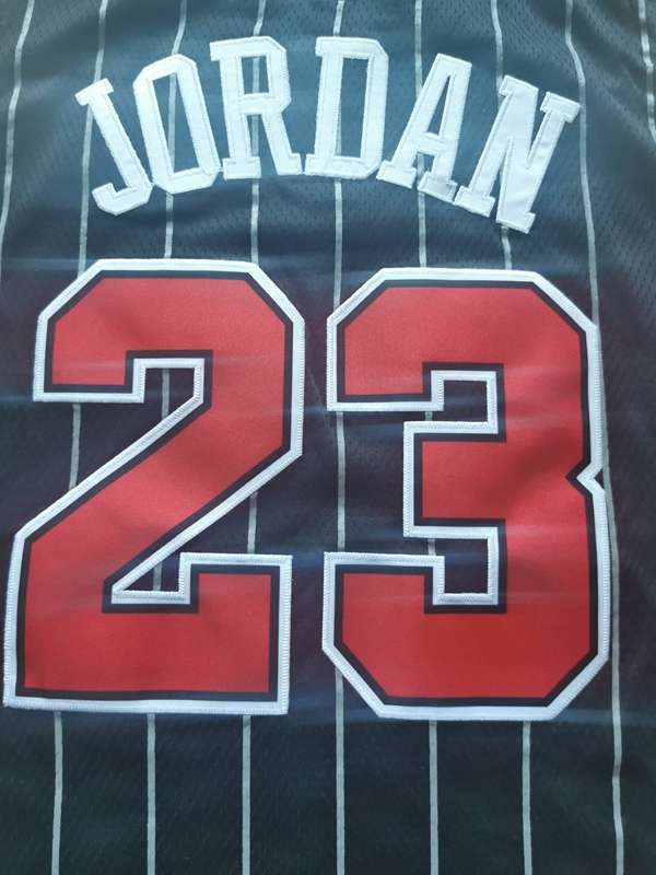 Chicago Bulls JORDAN #23 Black Classics Basketball Jersey (Stitched)