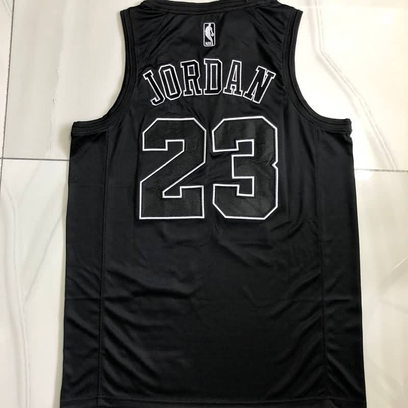 Chicago Bulls JORDAN #23 Black MVP Classics Basketball Jersey (Stitched)