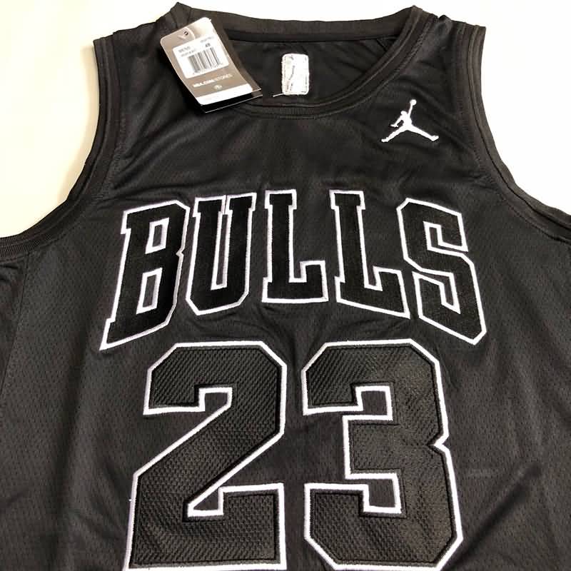 Chicago Bulls JORDAN #23 Black MVP Classics Basketball Jersey (Stitched)