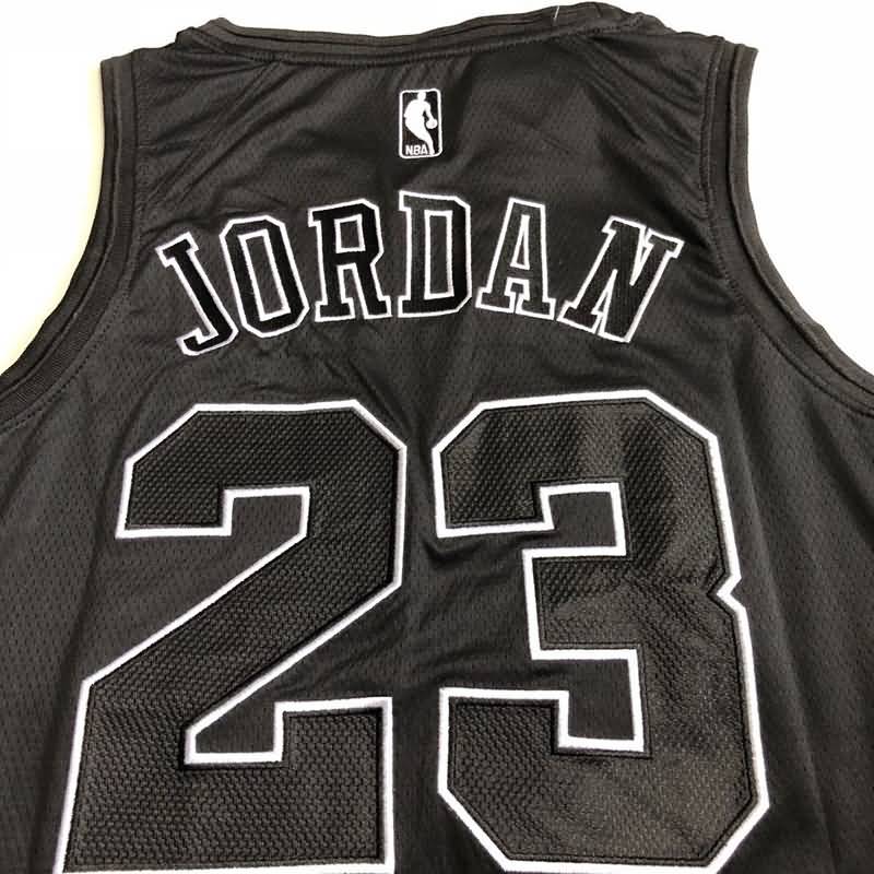 Chicago Bulls JORDAN #23 Black MVP Classics Basketball Jersey (Stitched)