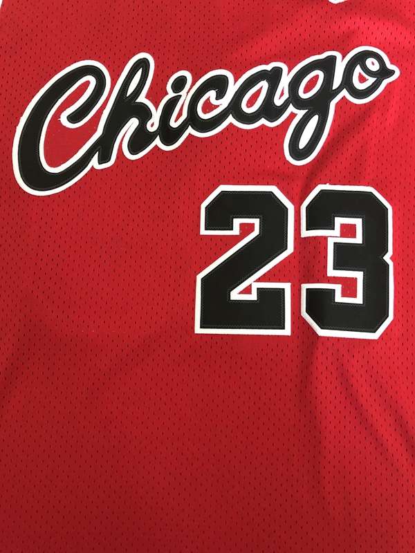 Chicago Bulls JORDAN #23 Red Classics Basketball Jersey 05 (Stitched)