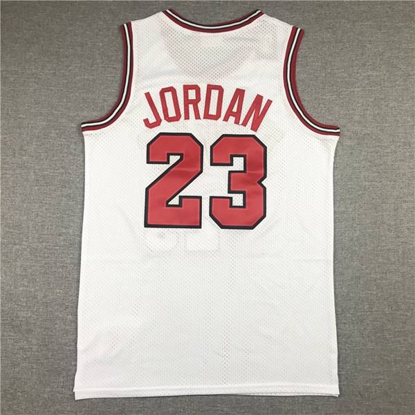 Chicago Bulls JORDAN #23 White Classics Basketball Jersey 02 (Stitched)