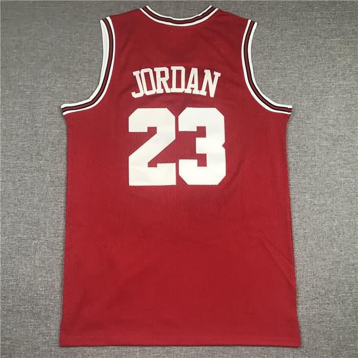 Chicago Bulls JORDAN #23 Red Basketball Jersey (Stitched)