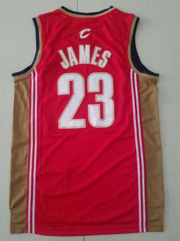 2003/04 Cleveland Cavaliers JAMES #23 Red Classics Basketball Jersey (Stitched)