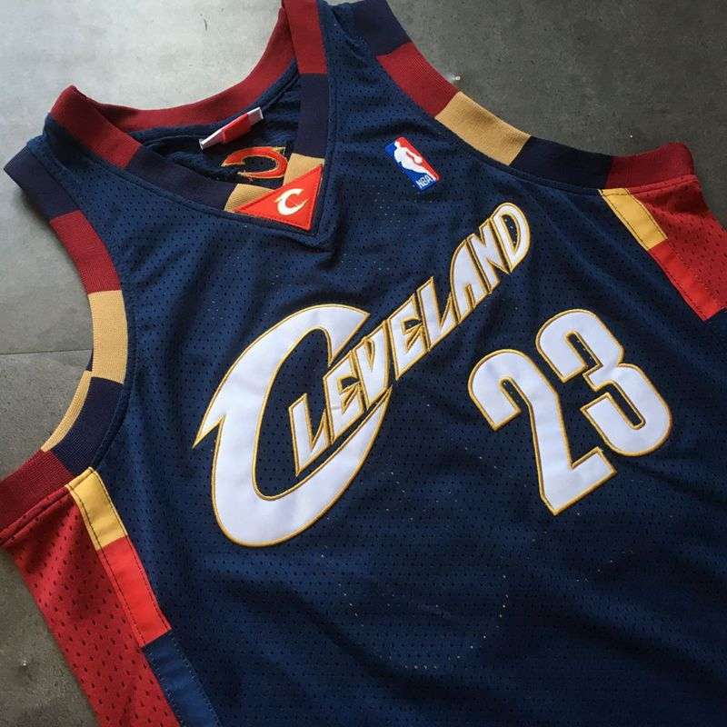 2008/09 Cleveland Cavaliers JAMES #23 Dark Blue Classics Basketball Jersey (Closely Stitched)