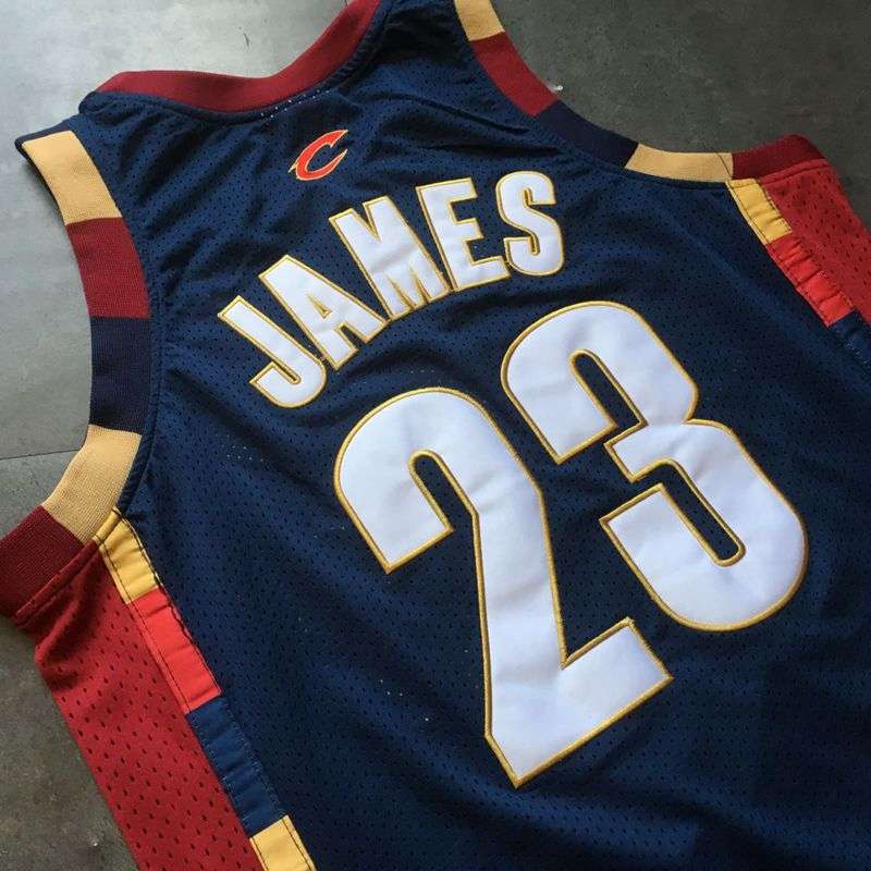 2008/09 Cleveland Cavaliers JAMES #23 Dark Blue Classics Basketball Jersey (Closely Stitched)