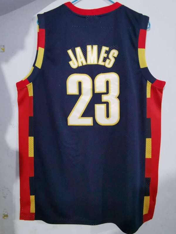 2008/09 Cleveland Cavaliers JAMES #23 Dark Blue Classics Basketball Jersey (Stitched)