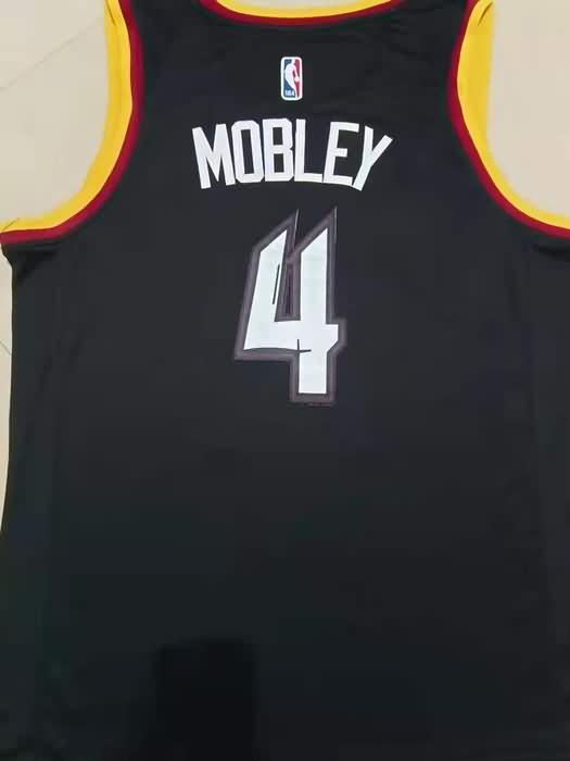 20/21 Cleveland Cavaliers MOBLEY #4 Black Basketball Jersey (Stitched)