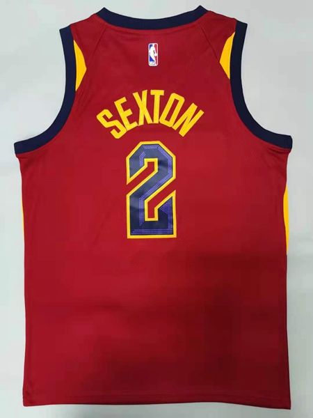 Cleveland Cavaliers SEXTON #2 Red Basketball Jersey (Stitched)