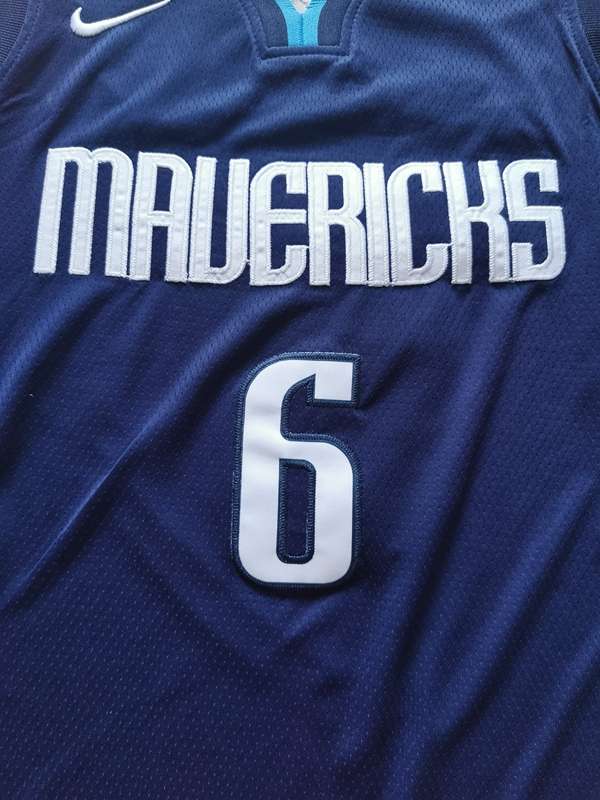 20/21 Dallas Mavericks PORZINGIS #6 Dark Blue Basketball Jersey (Stitched)