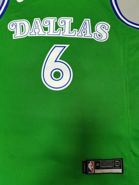 20/21 Dallas Mavericks PORZINGIS #6 Green Basketball Jersey (Stitched)