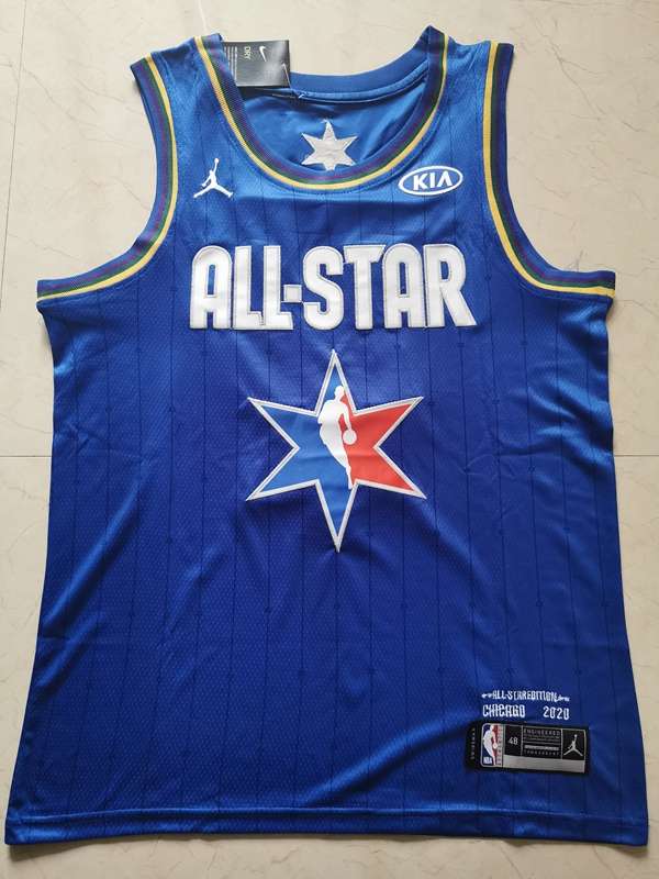 2020 Dallas Mavericks DONCIC #77 Blue All Star Basketball Jersey (Stitched)