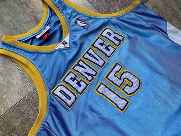 2003/04 Denver Nuggets ANTHONY #15 Blue Classics Basketball Jersey (Closely Stitched)