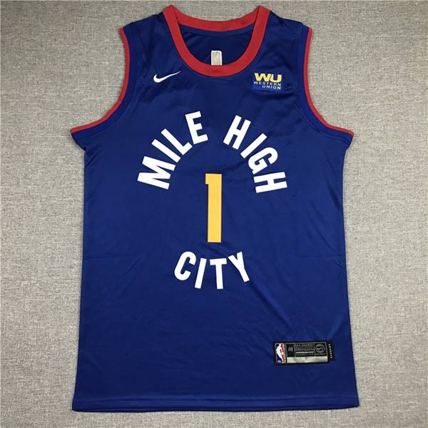 20/21 Denver Nuggets PORTER JR. #1 Blue Basketball Jersey (Stitched)