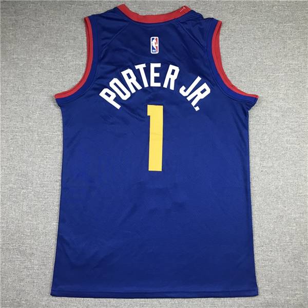 20/21 Denver Nuggets PORTER JR. #1 Blue Basketball Jersey (Stitched)