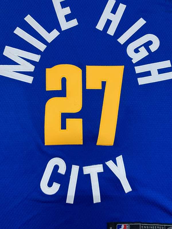 20/21 Denver Nuggets MURRAY #27 Blue Basketball Jersey (Stitched)