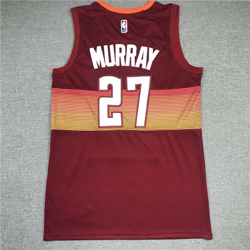 20/21 Denver Nuggets MURRAY #27 Red City Basketball Jersey (Stitched)