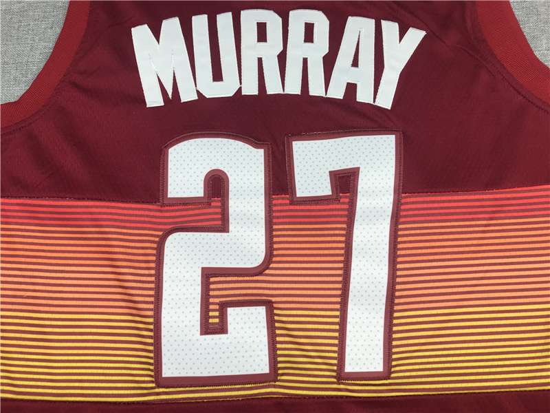 20/21 Denver Nuggets MURRAY #27 Red City Basketball Jersey (Stitched)