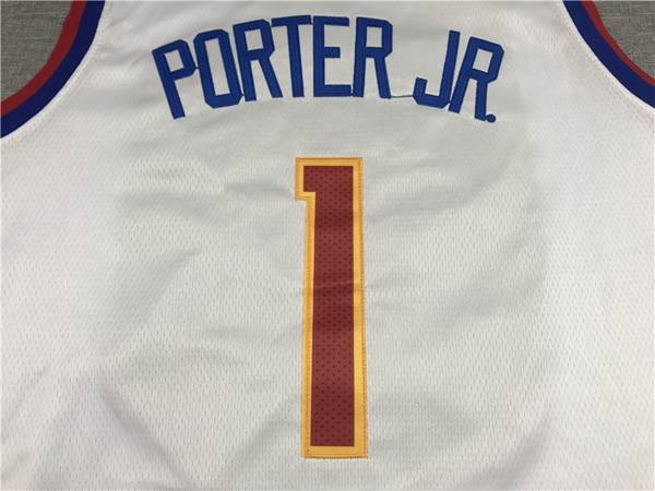 20/21 Denver Nuggets PORTER JR. #1 White Basketball Jersey (Stitched)