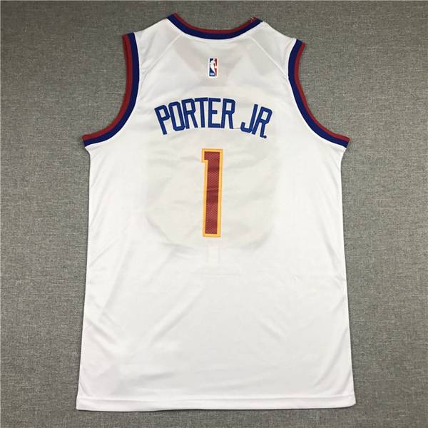 20/21 Denver Nuggets PORTER JR. #1 White Basketball Jersey (Stitched)