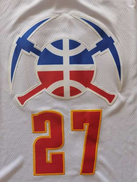 20/21 Denver Nuggets MURRAY #27 White Basketball Jersey 02 (Stitched)