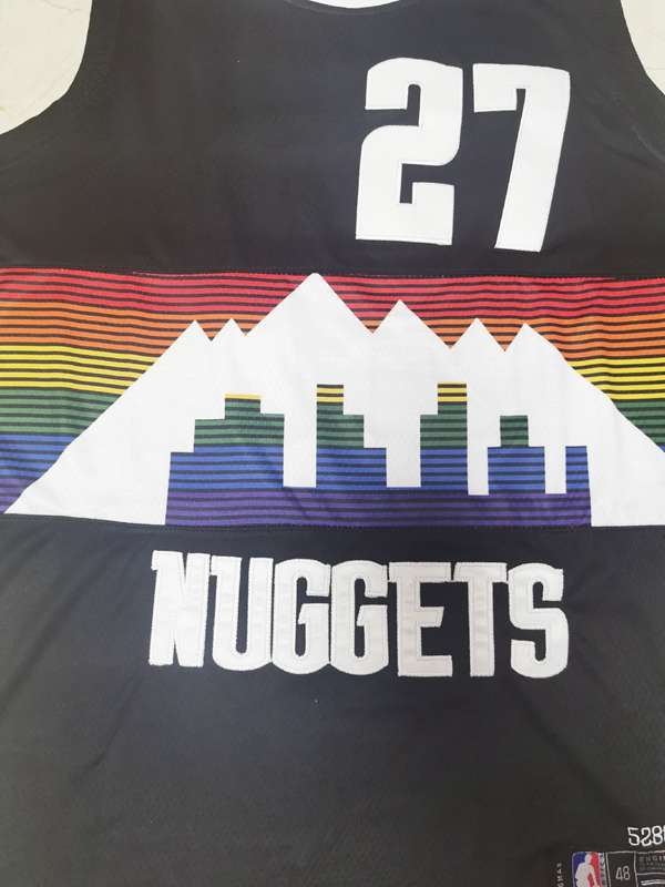 2020 Denver Nuggets MURRAY #27 Black City Basketball Jersey (Stitched)