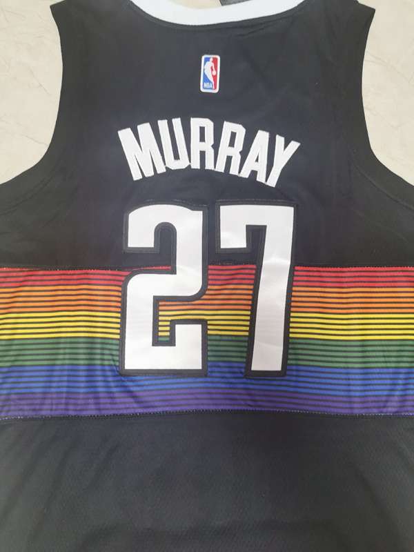 2020 Denver Nuggets MURRAY #27 Black City Basketball Jersey (Stitched)