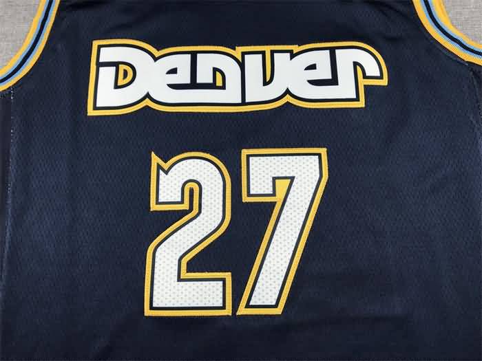 21/22 Denver Nuggets MURRAY #27 Dark Blue City Basketball Jersey (Stitched)